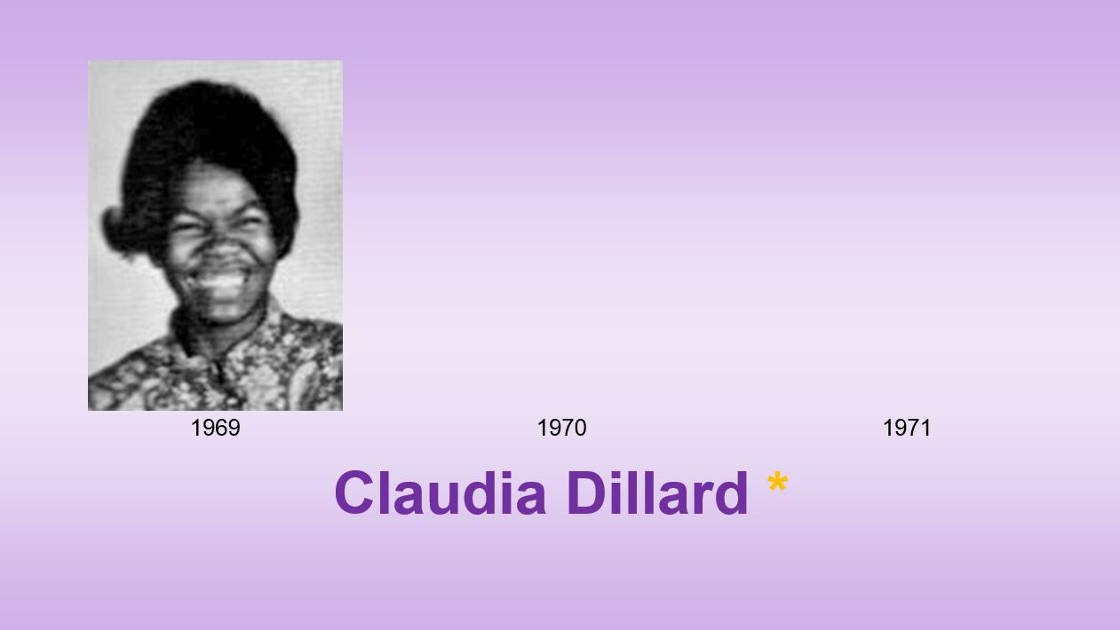Dillard, Claudia