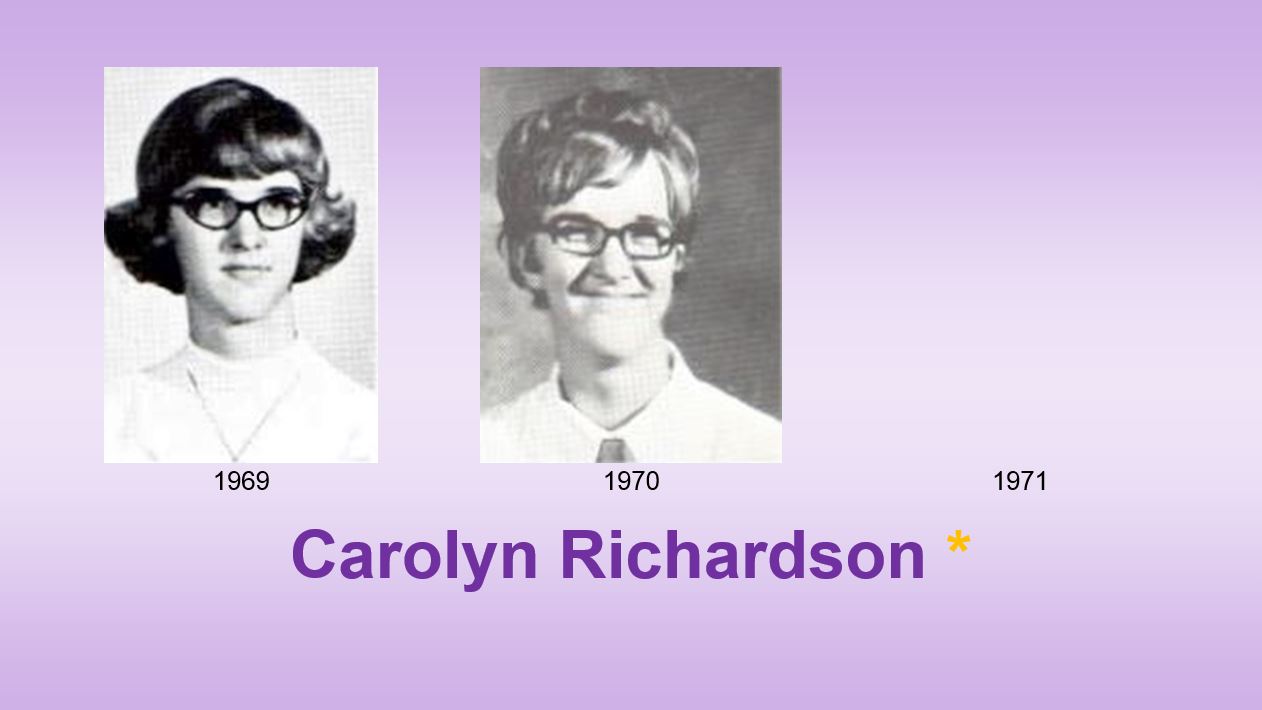 Richardson, Carolyn