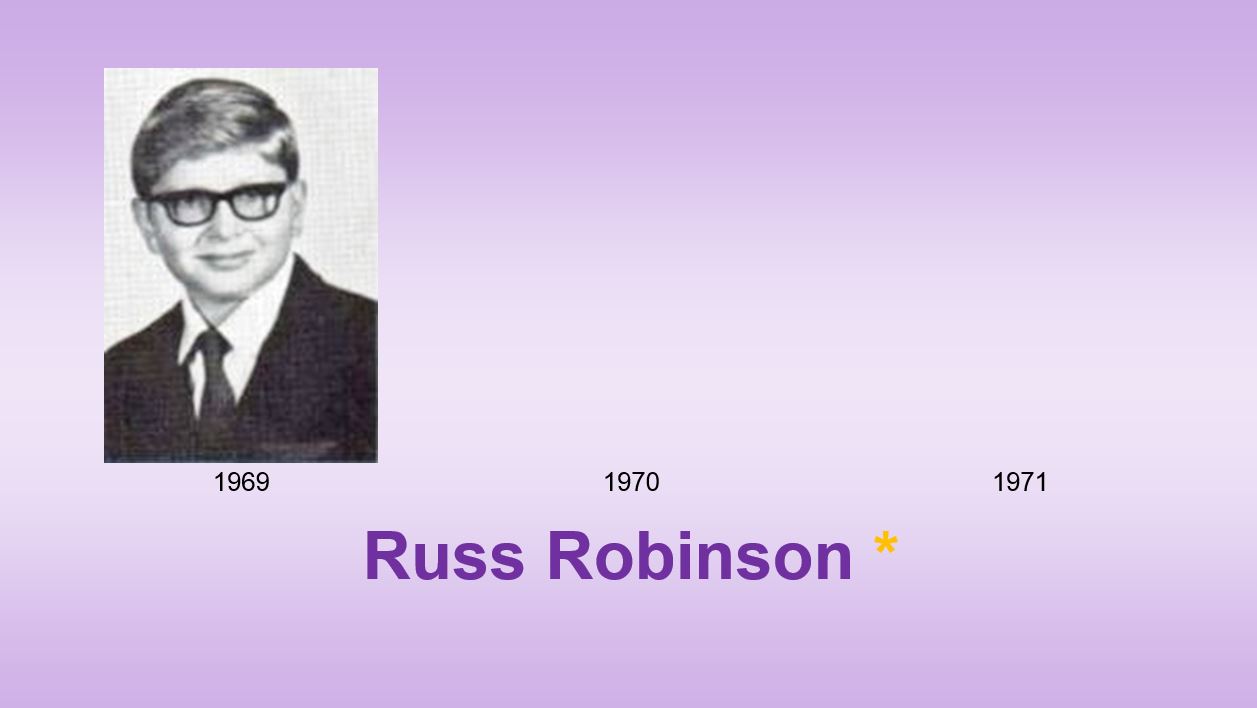 Robinson, Russ