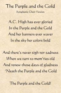 The Purple and the Gold-choir
